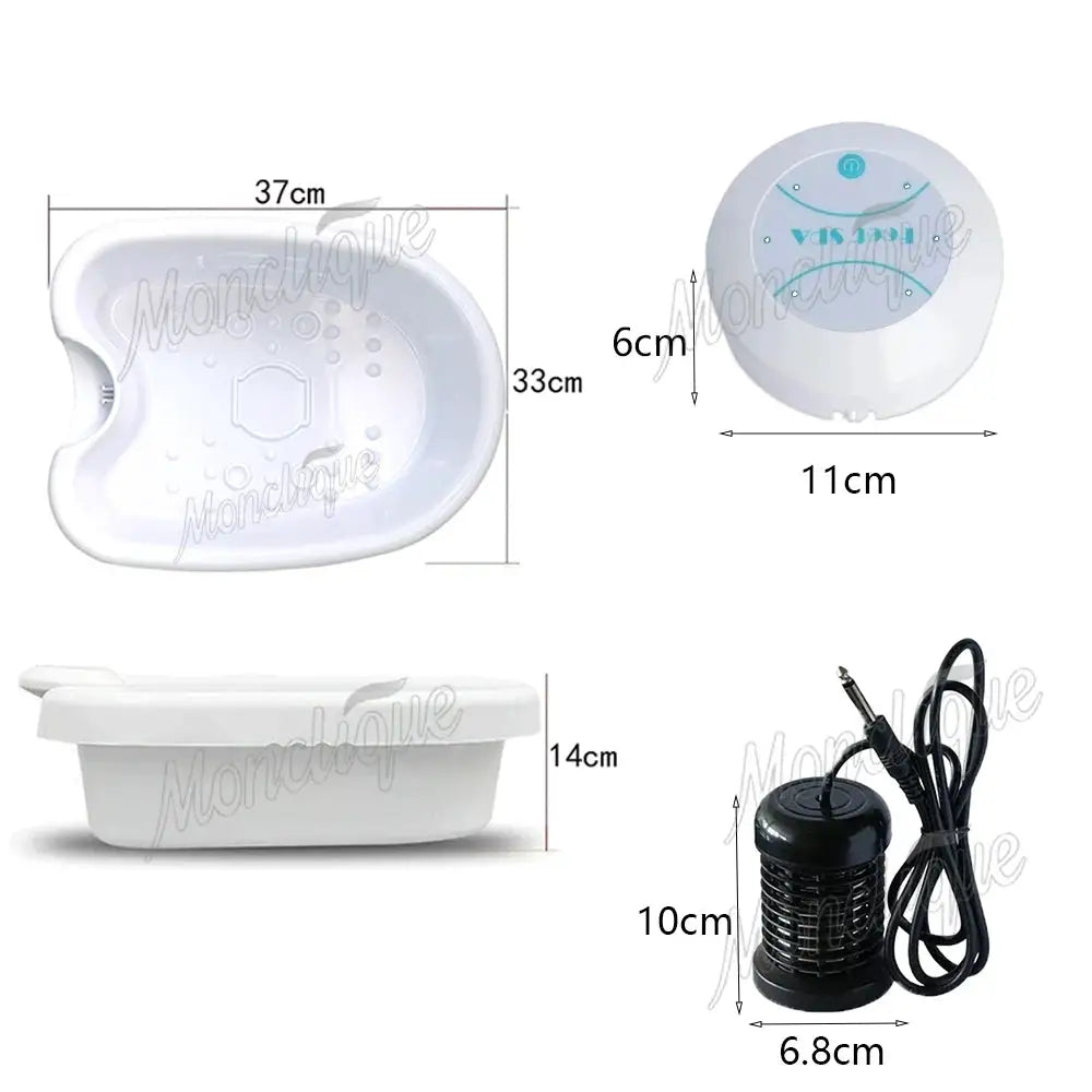 Detox Ionic Foot Spa Bath Machine Massage Mini Electric Foot Detoxification Relieve Fatigue Promote Good Health Full Vitality