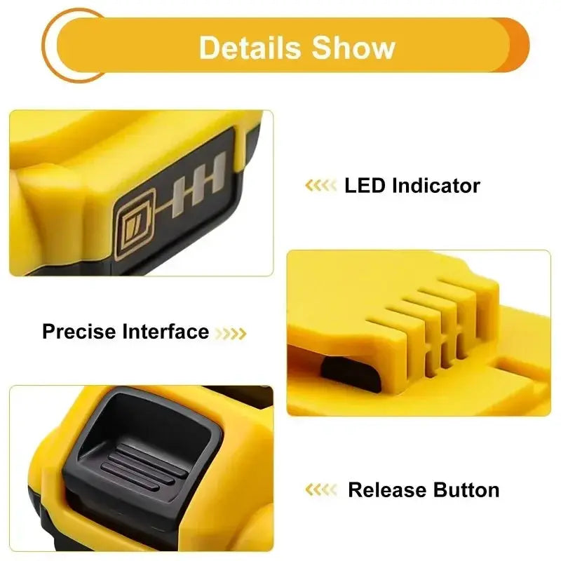 20V 3Ah DCB203 Li Ion Battery Replacement For Power Tools
