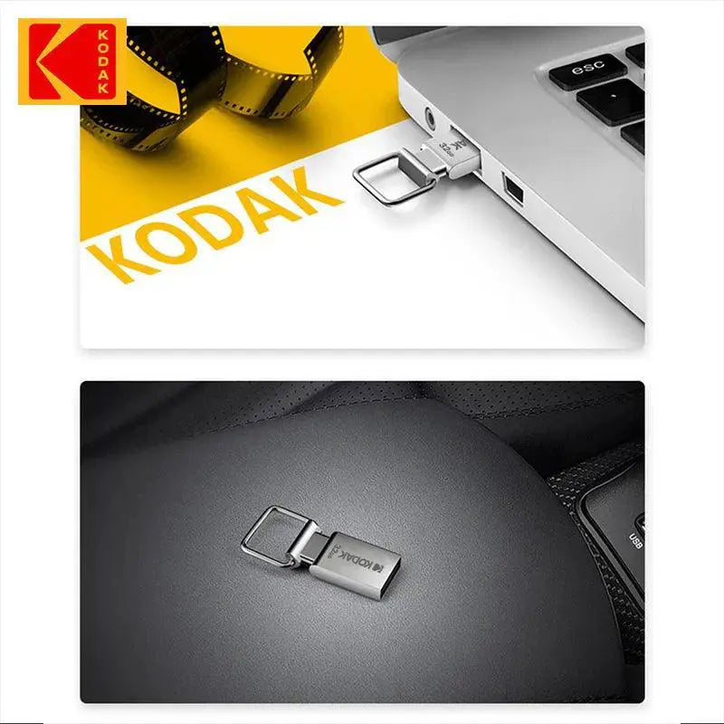 Kodak Super Mini Metal USB Flash Drive 64GB High Speed