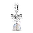 Merry Christmas Charm Bead Sterling