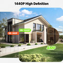 Smart Solar Security Camera for Outdoor Monitoring