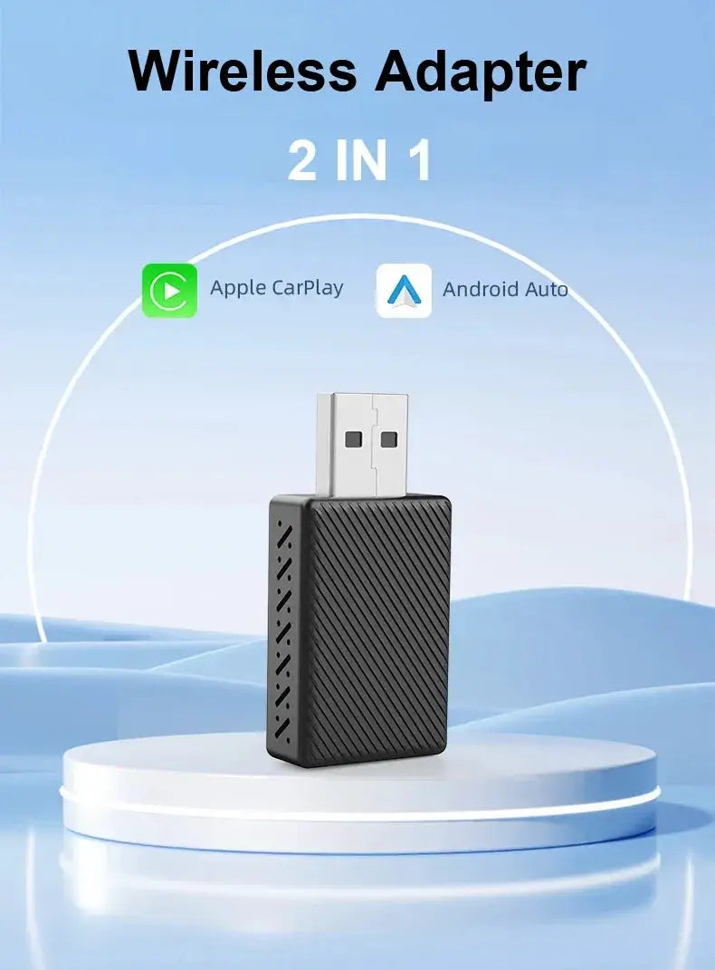Wireless CarPlay And Android Auto 2 In 1 AI Box