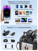 Wireless Lavalier Mic for Vloggers Pro