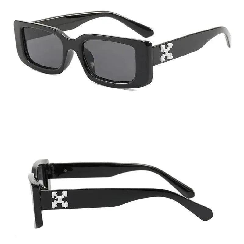 Retro Square Sunglasses Unisex UV400 Luxury Eyewear