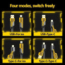 Four In One Usb Cable - PD 27W Fast Charge