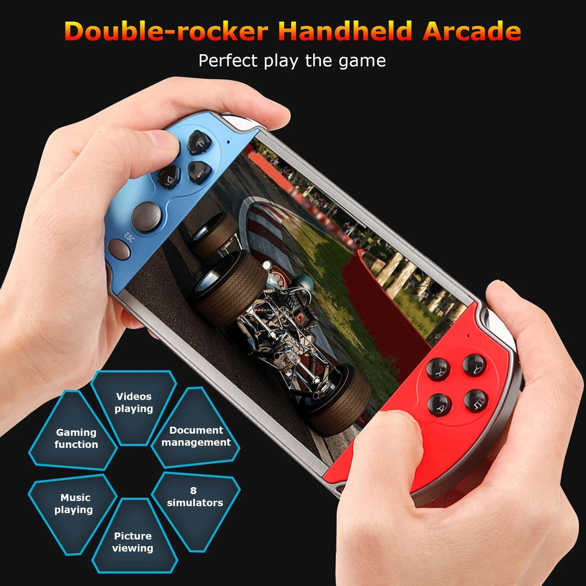 Hand Game Console Arcade Player