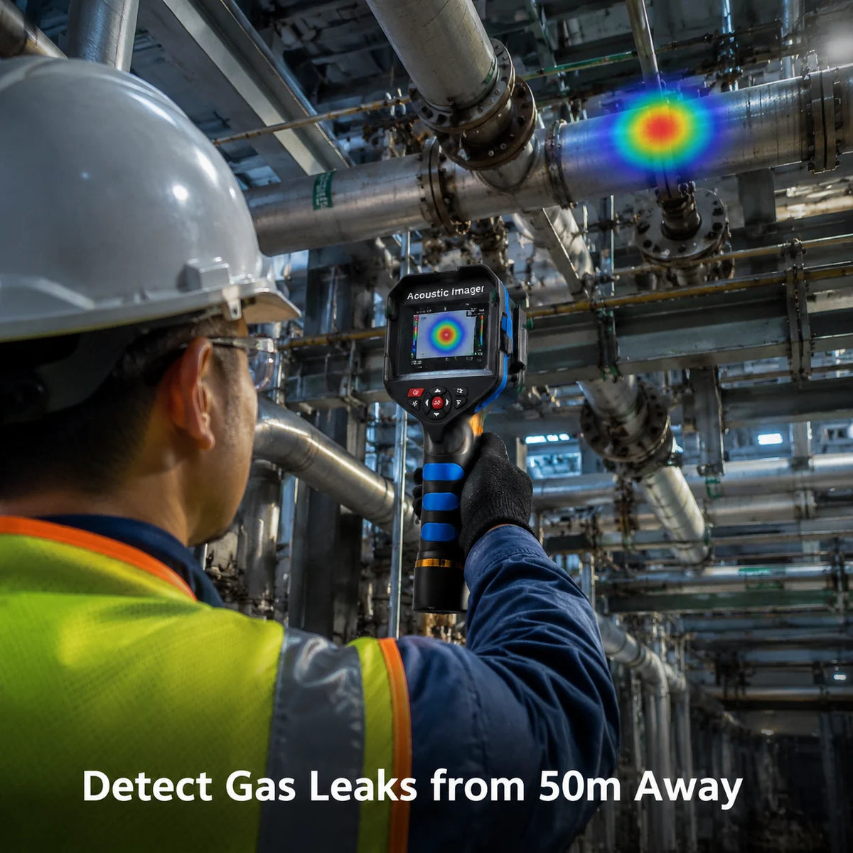 Gas Leak Detector Acoustic Camera Industrial Sound MEMS Partial — product view 3