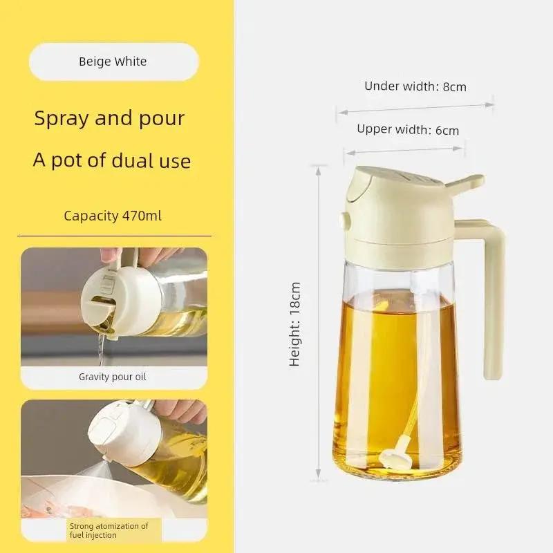 Multifunctional Glass Fuel Injector For Home Kitchen Oiler - OurLum.com