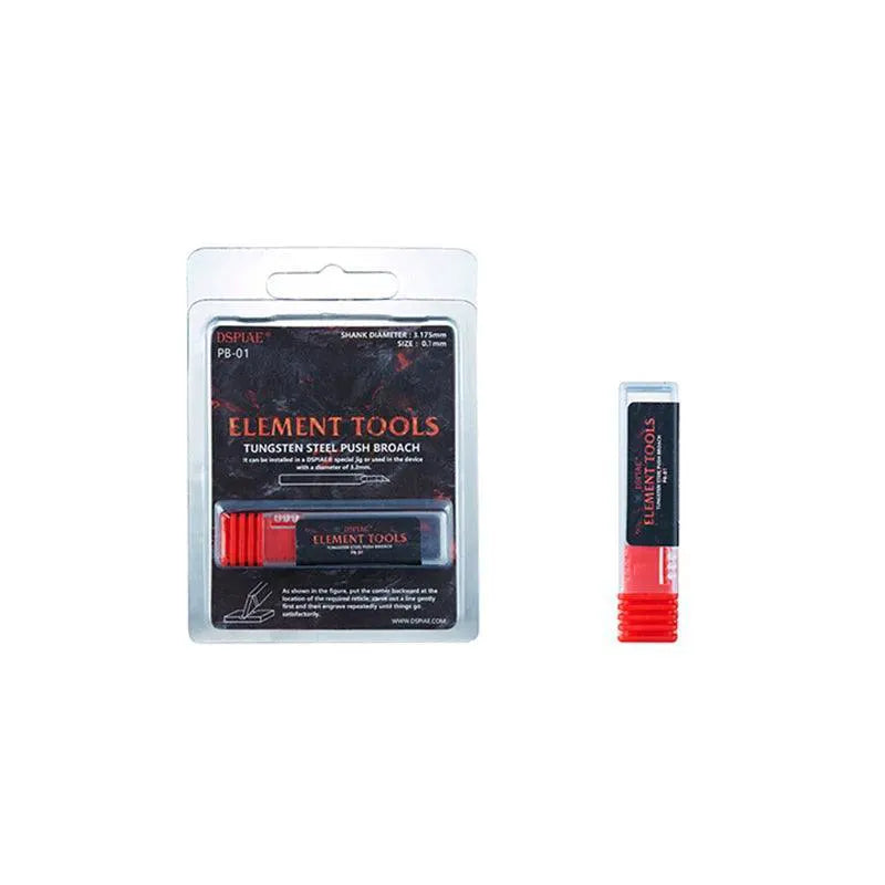 DSPIAE AT TH 3.175mm Push Broach Fixture Handle Tool