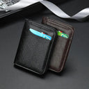 Men's Card Holder Thin Mini Wallet Card Storage Bag Unisex