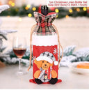 Wine Bottle Covers for Christmas Decor