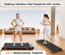 Under Desk Treadmill Walking Pad Remote Control Quiet Portable