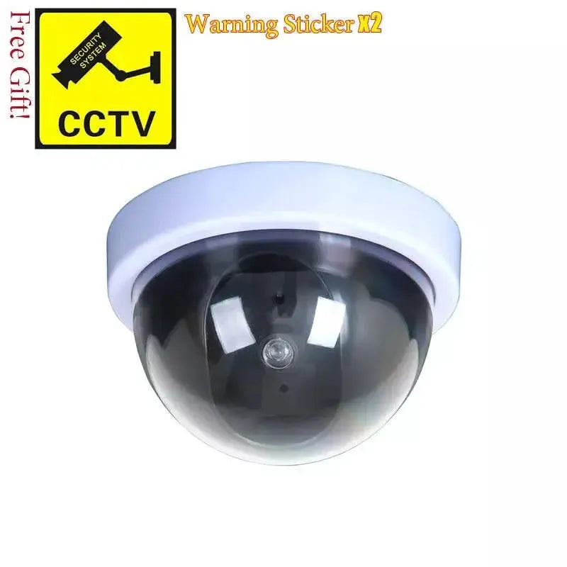Wireless Dummy CCTV Camera Theft Deterrent With Flashing LED
