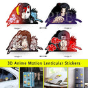 NARUTO Anime 3D Motion Lenticular Waterproof Stickers Set