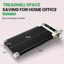 Akluer Foldable Walking Pad Treadmill Incline 2.5HP Underdesk