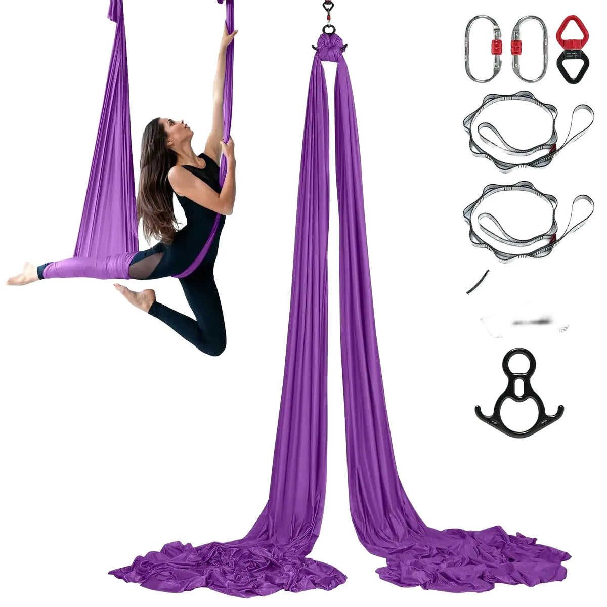 Premium Nylon Aerial Yoga Hammock — product image 1