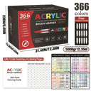 Acrylic Art Markers Set