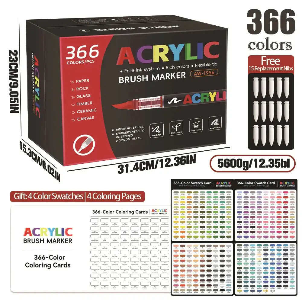 Precision Liquid Acrylic Markers — product view 15