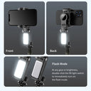 Gimbal Stabilizer Selfie Stick With Tripod Led Light Lamp