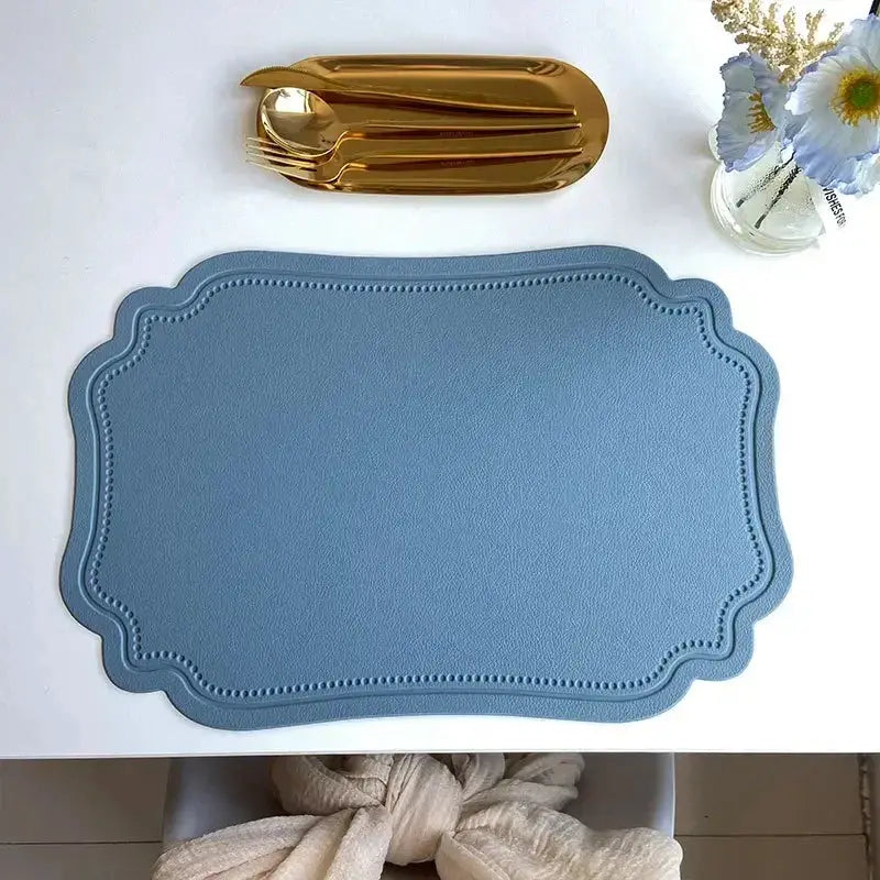 Irregular Tableware Pad Placemat Table Mat For Kitchen Dining