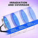 Tanning Lamp Blue Light Black Light Home Sunbathing with Foldable