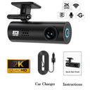 4K Dash Cam for Cars with 24/7 Parking