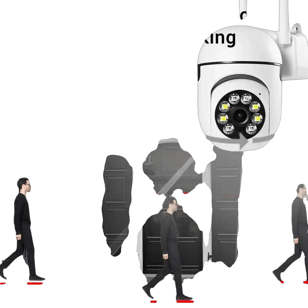 OKam Pro Indoor 8MP WiFi IP Camera - Smart Tracking And 355 Degree Pan - stepyours.com