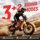 Eskute V300 750W Fat Tire Electric Dirt Bike