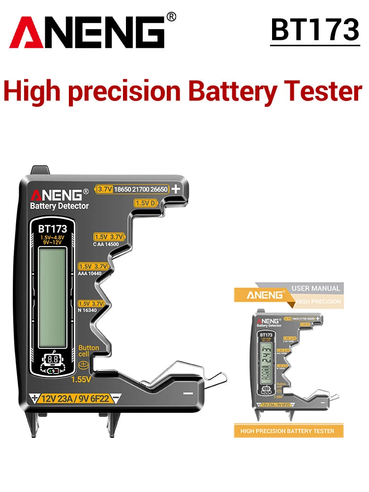 Universal Battery Tester Aneng Battery