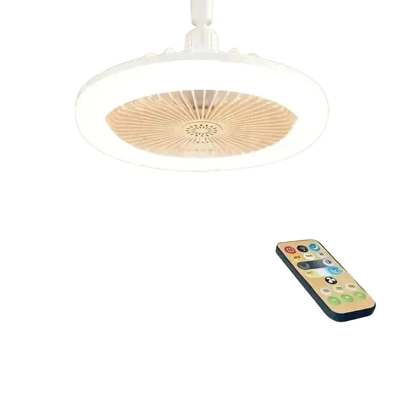 Quiet Ceiling Fan Lamp for Bedroom Space — product view 1