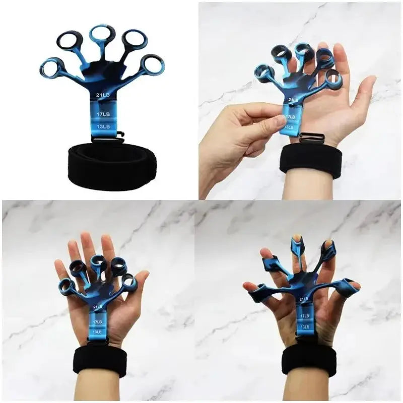 Adjustable Finger Strengthener 6 Levels Of Resistance