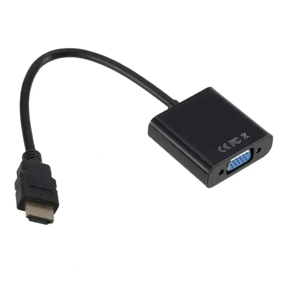 HDMI To VGA Adapter Crystal Clear 1080P Gaming Experience