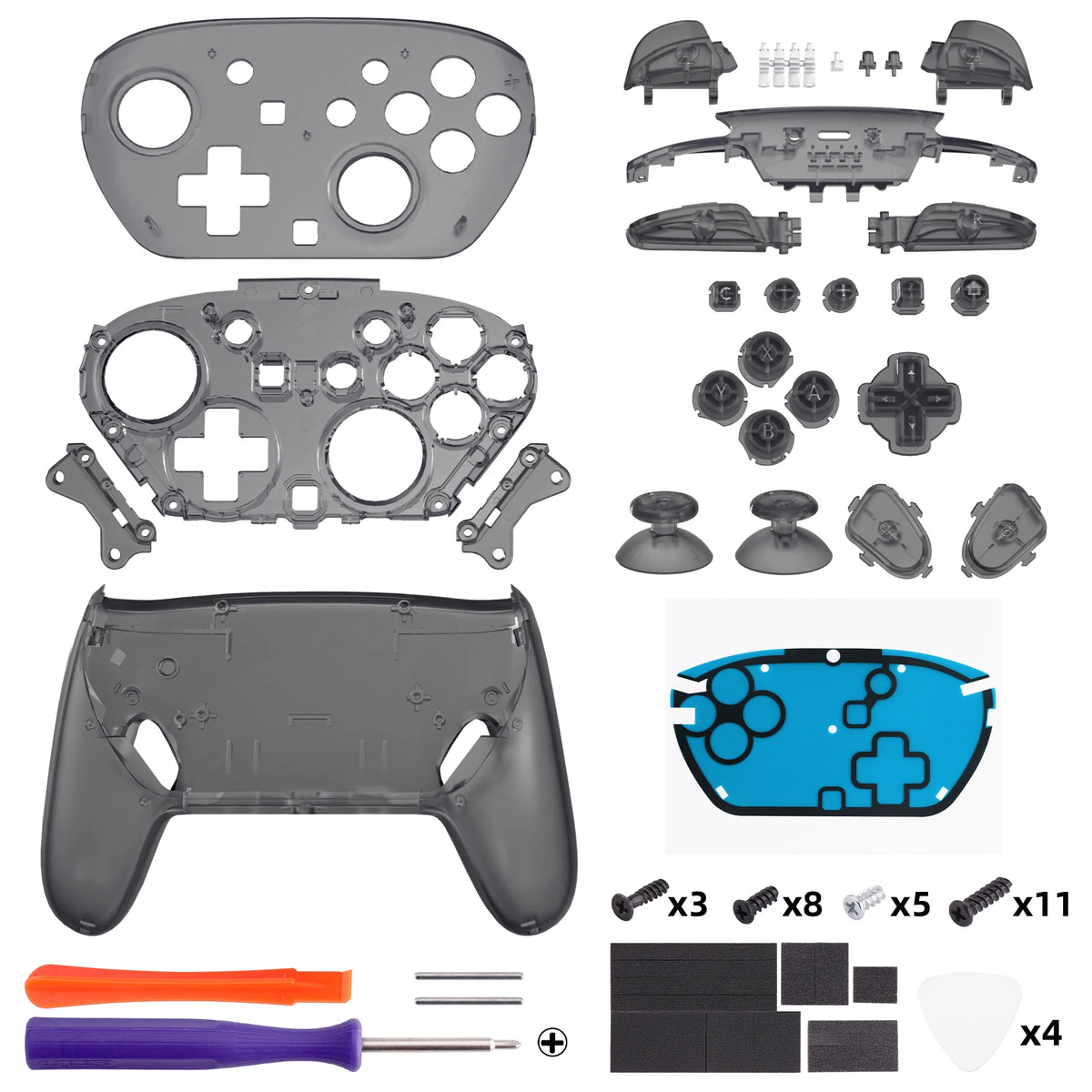 eXtremeRate DIY Replacement Full Shell