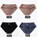 Silk Comfort Briefs Set: Luxurious Seamless Panties Women