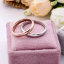 925 Sterling Silver Couple Ring