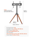 Universal TV Cart Single Bracket
