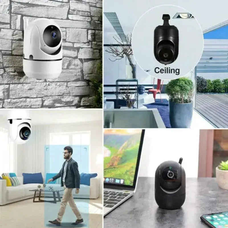 1080P Auto Tracking WiFi Security Camera Night Vision