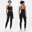 Womens Naked Feeling Set - Breathable Seamless Wear