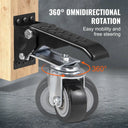 Heavy Duty Workbench Roller Casters