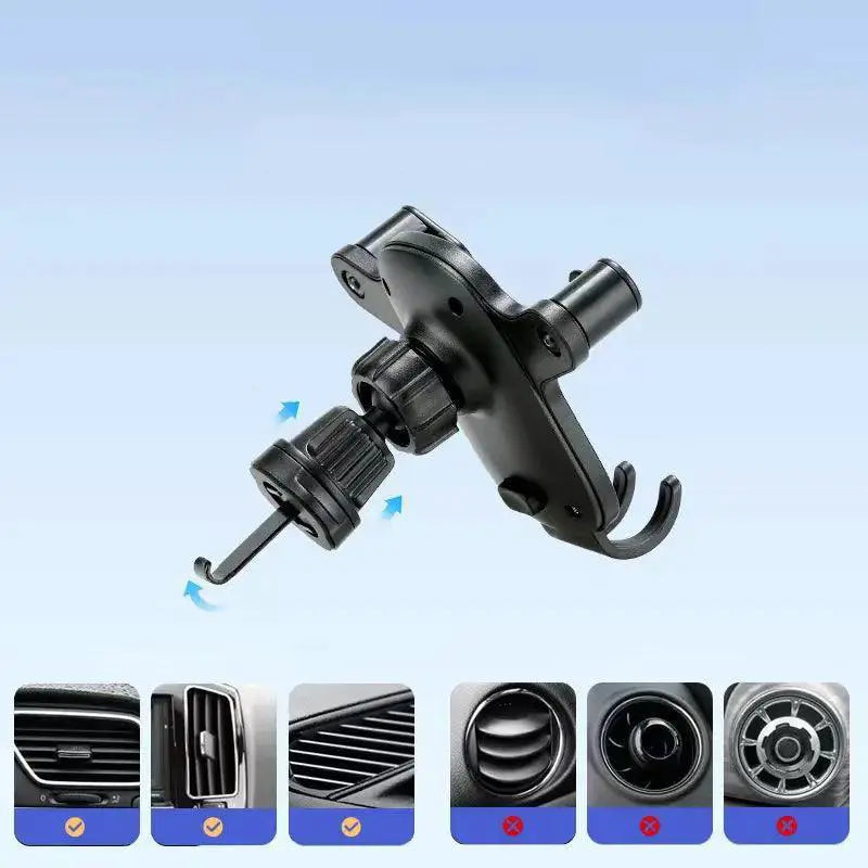 Car Phone Holder Gravity Stand For iPhone Samsung GPS Mount