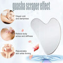 Stainless Steel Gua Sha Scraper Face Massager Set