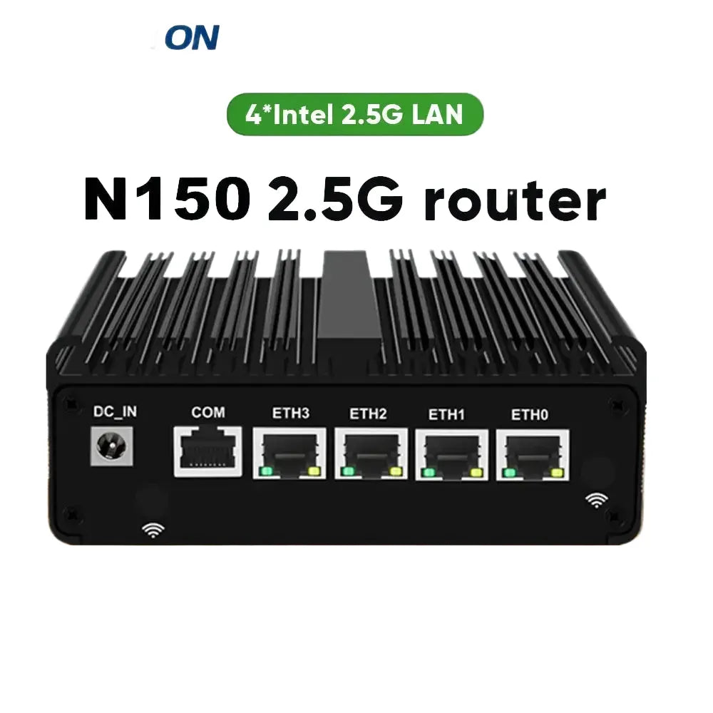Fanless Intel Mini PC for Quiet Computing — product view 1