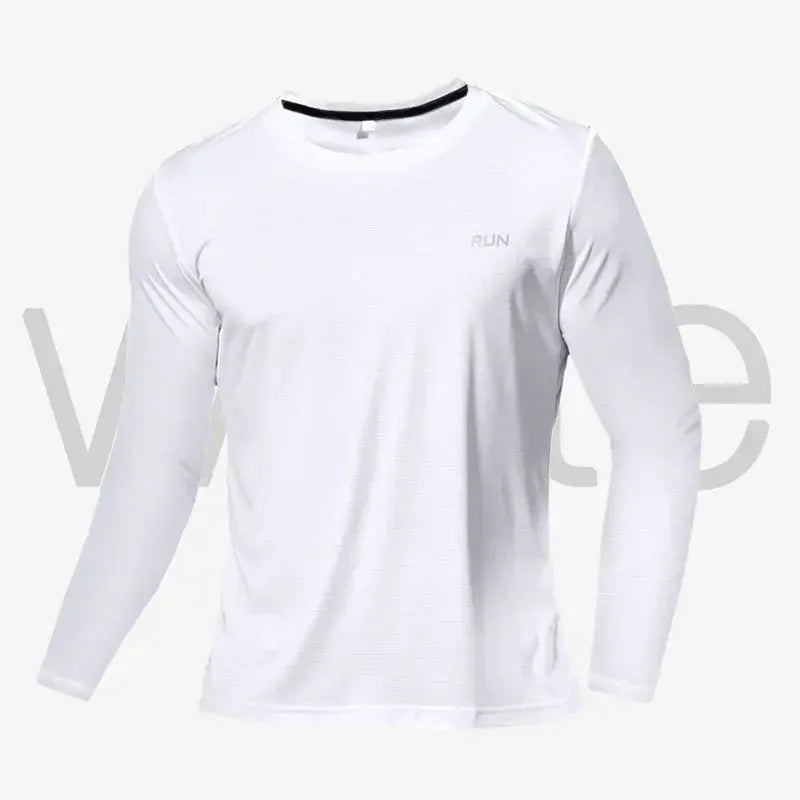 Moisture-Wicking Long Sleeve Tee for Gym — product view 15