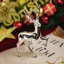 Festive Resin Deer Centerpiece for Home