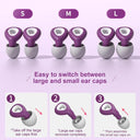 Sleep Ear Plug Waterproof Silicone Noise Reduction Earplugs