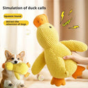 Dog Toy Stomping Duck Bite Resistant Plush Toy for Dogs