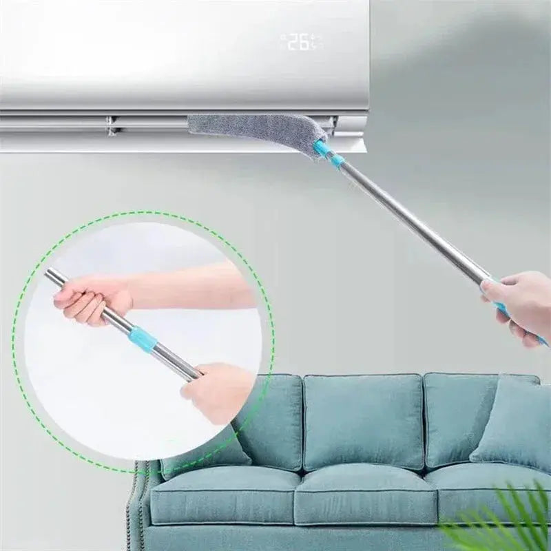 Telescopic Long Handle Mop Dust Brush Detachable Duster
