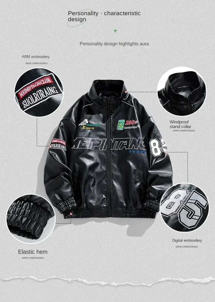 Weatherproof Moto Jacket for Riders — product view 9