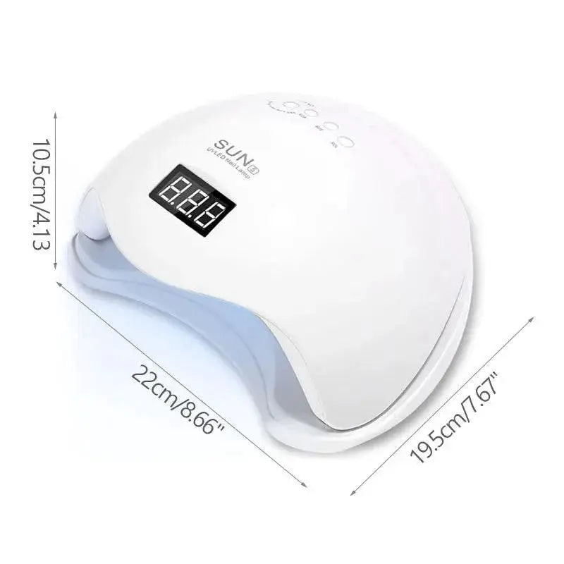 LED UV Nail Lamp Fast Motion Sensing Gel Dryer Compact