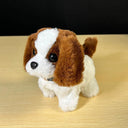 Realistic Walking Plush Puppy Toy for Kids and Dog Lovers